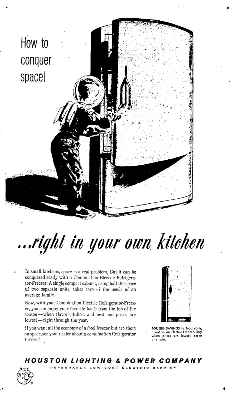 Illustration for article titled The refrigerator of the future, today! (1959)
